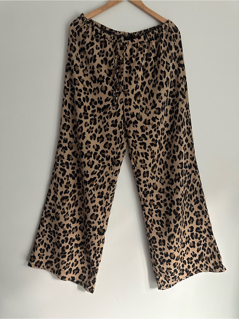 PacSun Leopard Print Wide Leg Pants